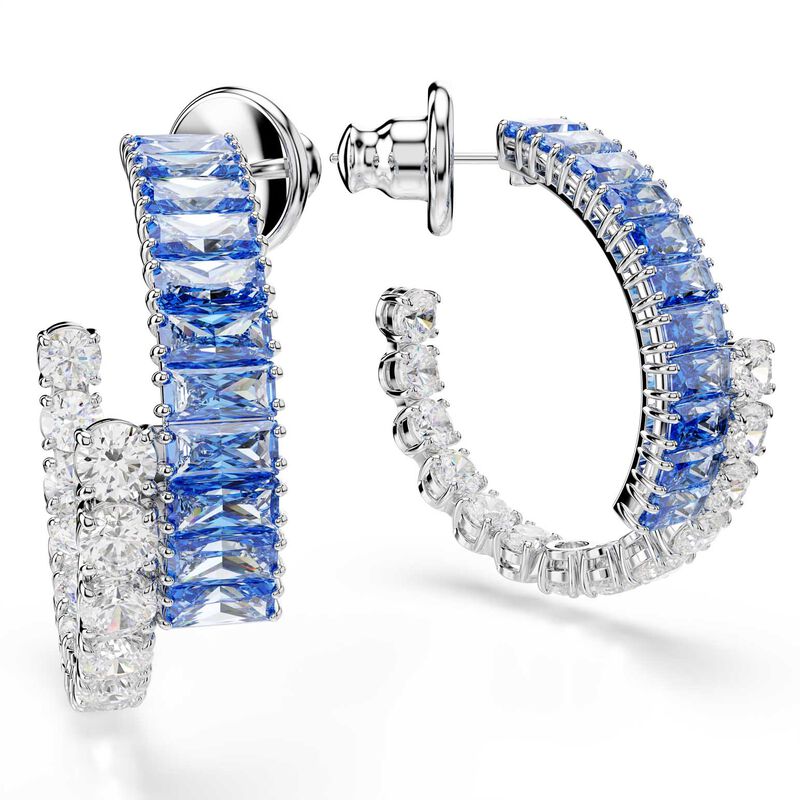 Swarovski Matrix Hoop Earrings image number 2